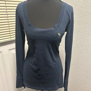 Y2K, Abercrombie & Fitch scoopneck tee